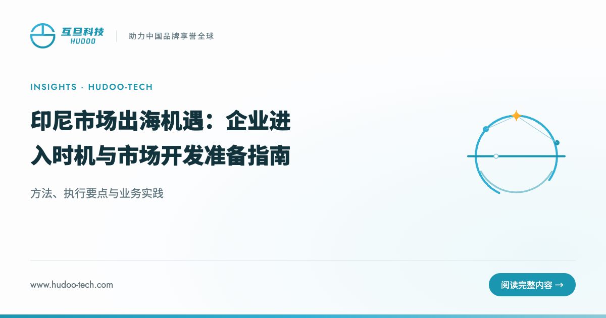 印尼市场出海机遇：现在是好时机吗？