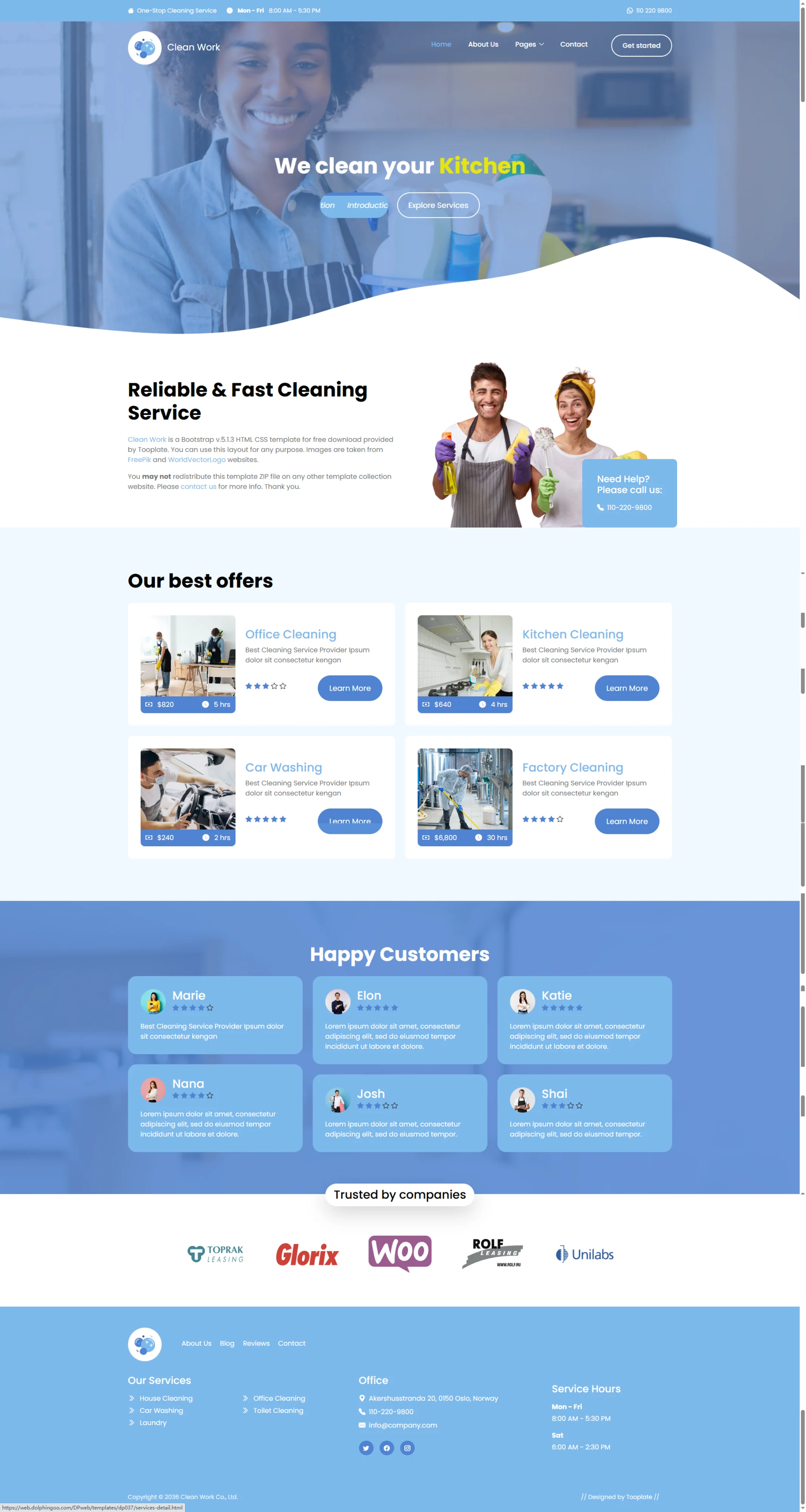 Service industry 7