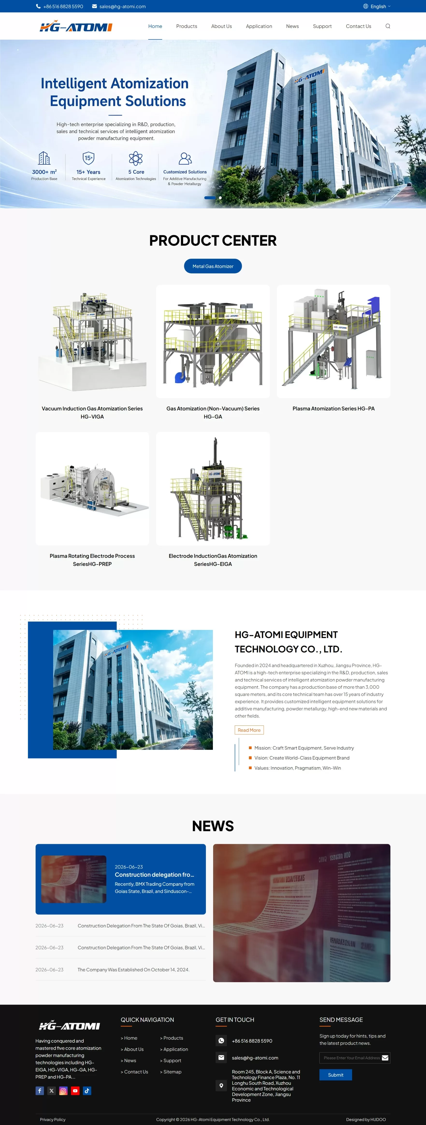 金属雾化制粉装备行业｜独立站 + LinkedIn 运营 + Google 广告：6 个月粉丝增长 2,400+，leads 提升 2.1 倍