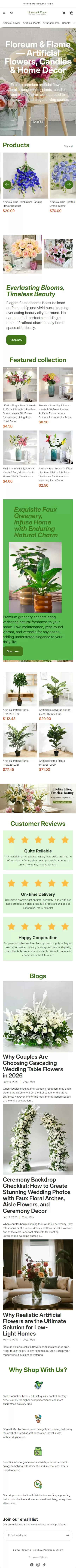仿真花卉与园艺用品行业|独立站 + Facebook/Ins/TikTok 运营:12 个月粉丝增长 2.8 万,互动率提升 95%