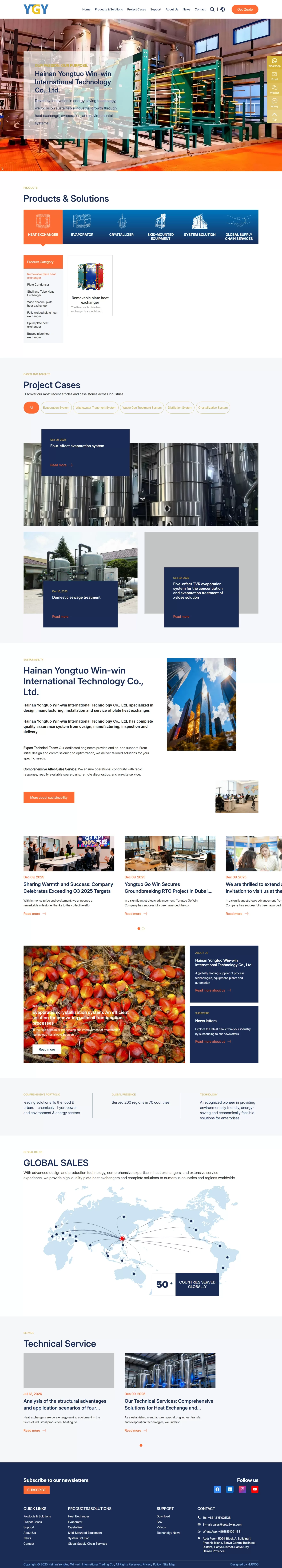 环保设备行业｜多语言站 + Yandex 推广：俄语市场询盘从 0 到月均 20