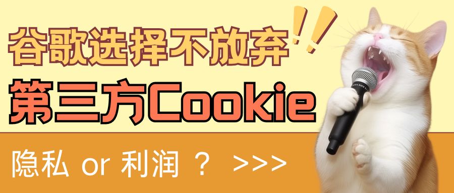 家人们，谷歌决定不抛弃第三方Cookie了！这意味着什么？